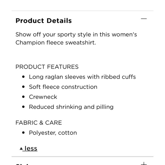 NWT Champion® Powerblend Graphic Fleece Sweatshirt Orange - Picture 5 of 5